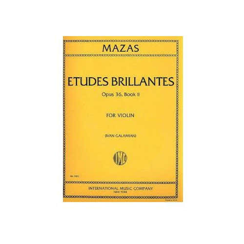 IMC Mazas Jacques Fereol - Etudes Brillantes Op.36 Vol.2 (galamian)