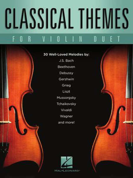 Hal Leonard Classical Themes For Violin Duet