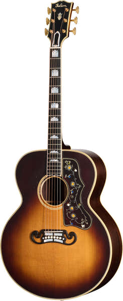 Gibson Custom SJ-200 Pre-War Rosewood Murphy Lab Light Aged Faded Vintage Sunburst