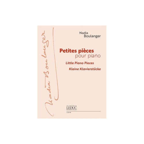 Leduc Petites Pièces pour Piano