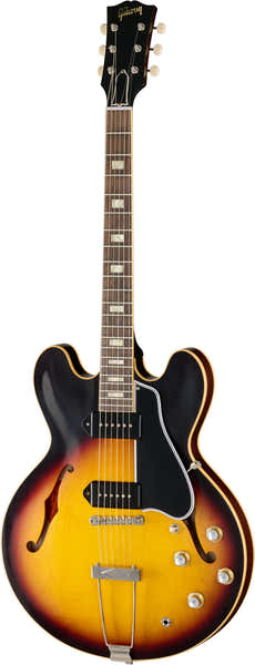 Gibson Custom ES-330 1962 Reissue Vintage Burst HR