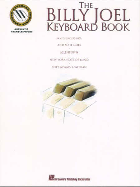 Hal Leonard The Billy Joel Keyboard Book - Note For Note Keyboard Transcriptions