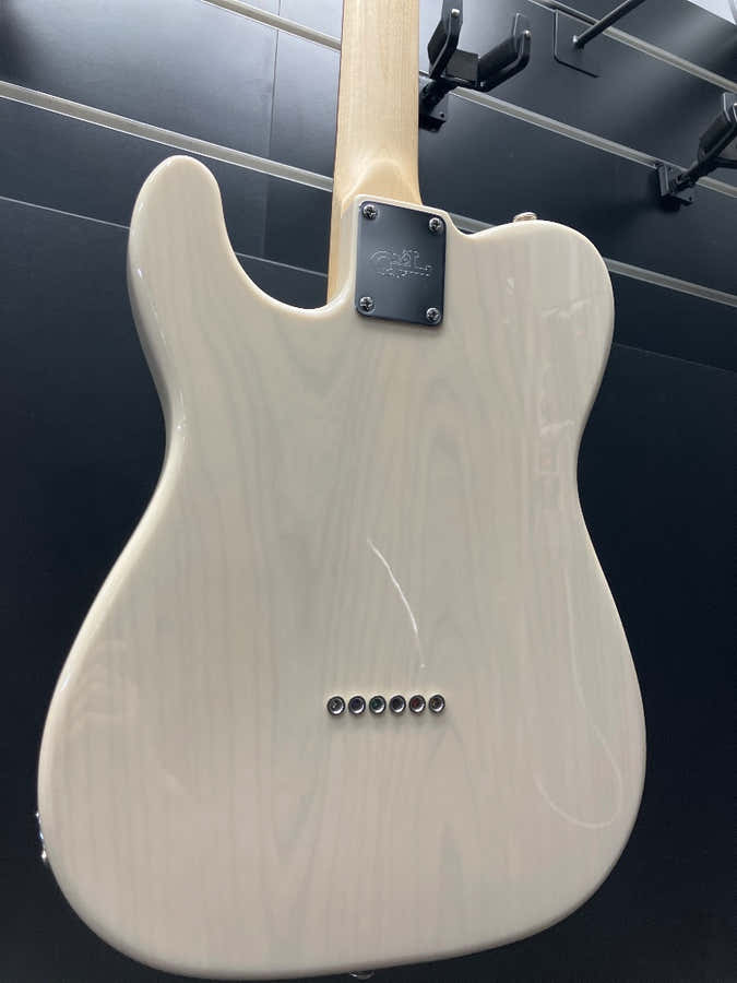 Bluesboy Asat Classic 90 Semi-Hollow, Bld, Cr, Ash, No F-Holes, Ltsn, 1Pb - B Stock