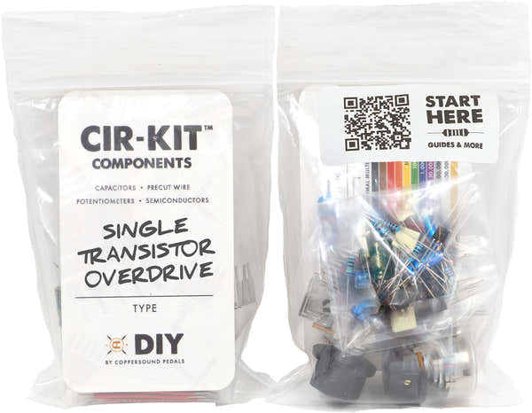 Cir-Kit Component Bag Single Transistor Overdrive
