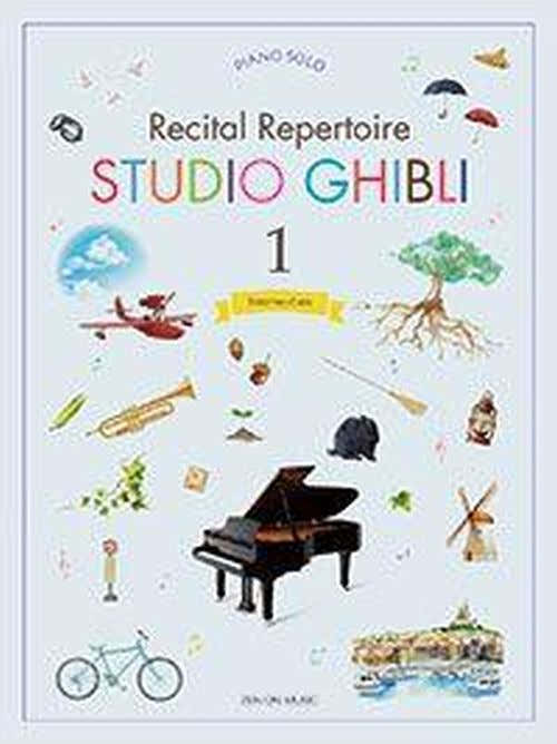 Studio Ghibli Récital Répertoire Intermediate Vol.1 Piano
