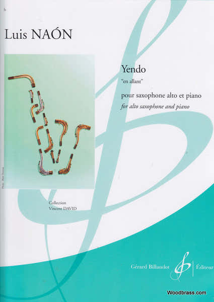 Billaudot Naon L. - Yendo "en Allant" - Saxophone Alto et Piano