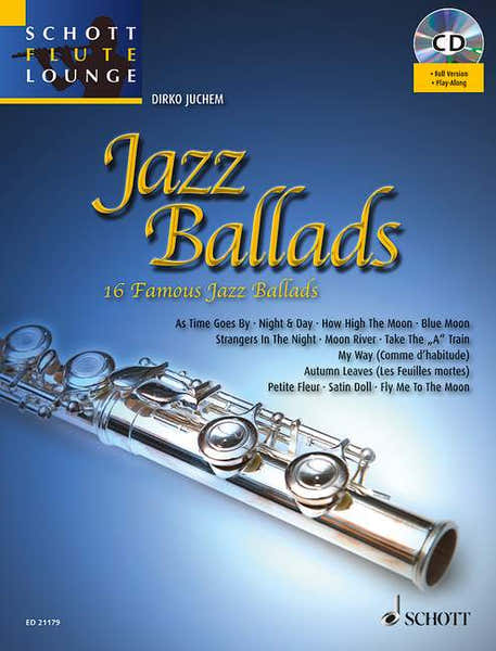 Schott Jazz Ballads + Cd - Flute Piano