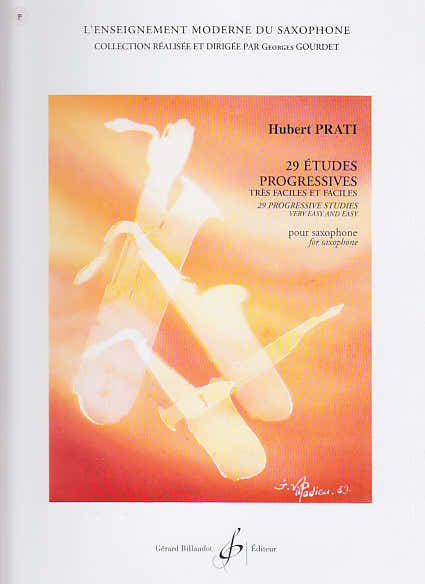 29 Études Progressives Très Faciles et Faciles Saxophone - Prati