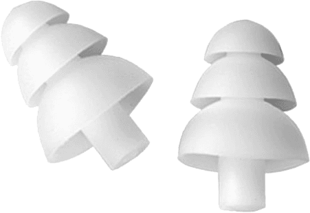 Shure 6 triple-flange tips