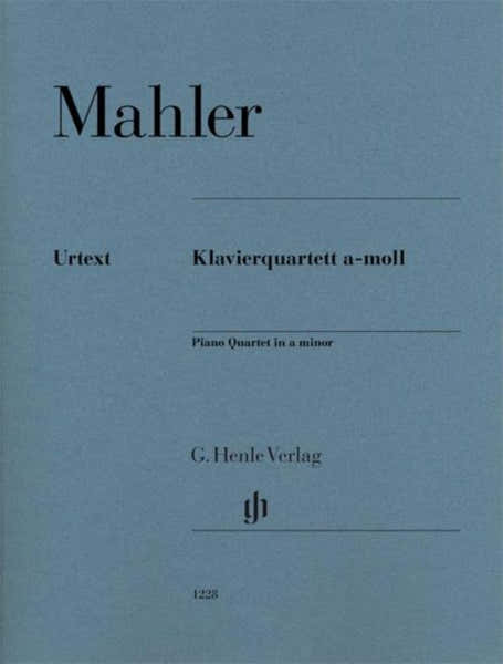 Henle Verlag Mahler G. - Piano Quartet A Minor