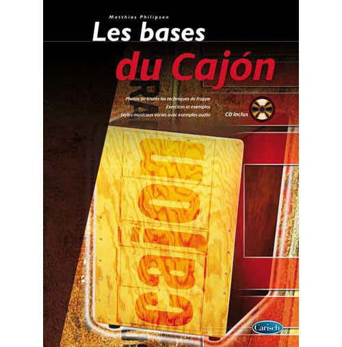 Voggenreiter PHILIPZEN MATTHIAS - LES BASES DU CAJON + CD - PERCUSSION