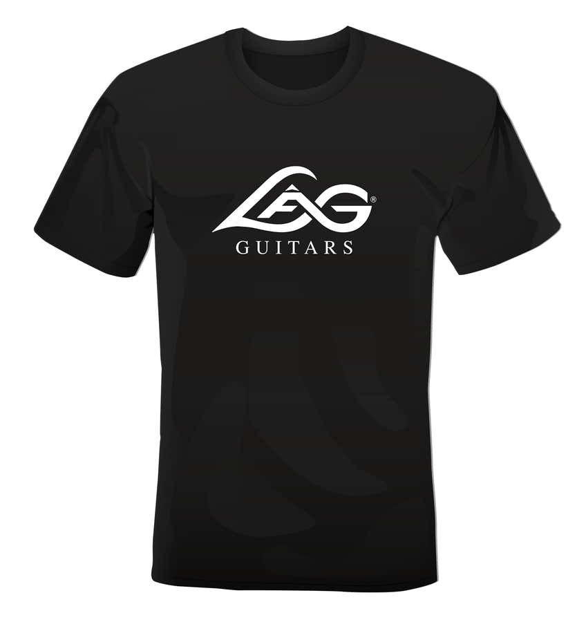 T-Shirt LÂG black logo White L