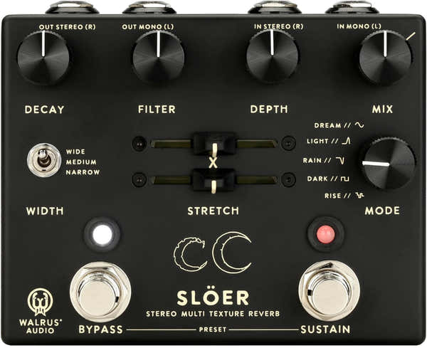 Walrus Audio Släer Black