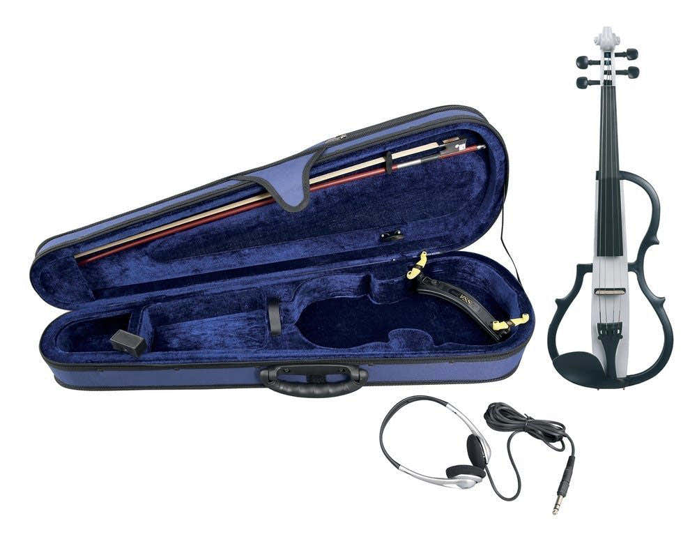 4/4 GEWA ELECTRIC VIOLIN SET - WHITE