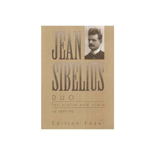 Fennica Gehrman Sibelius J. - Duo C-Dur - Violon & Alto