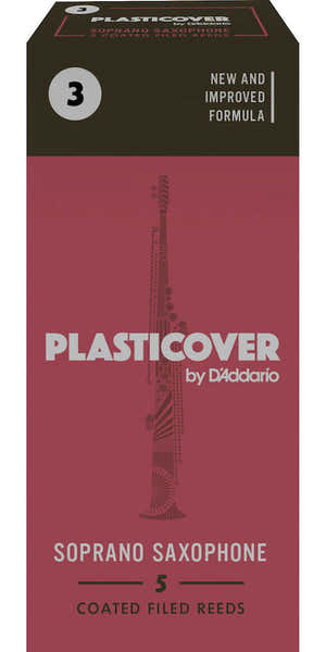RICO PLASTICOVER SOPRANO SAXOPHONE REEDS 3