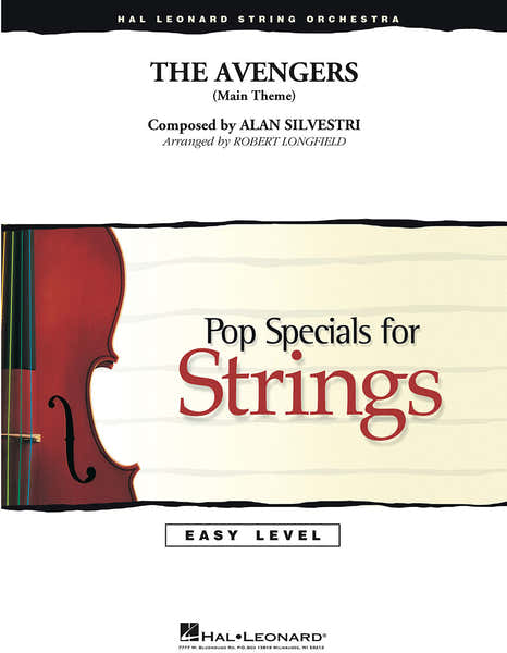 Hal Leonard The Avengers (Main Theme)