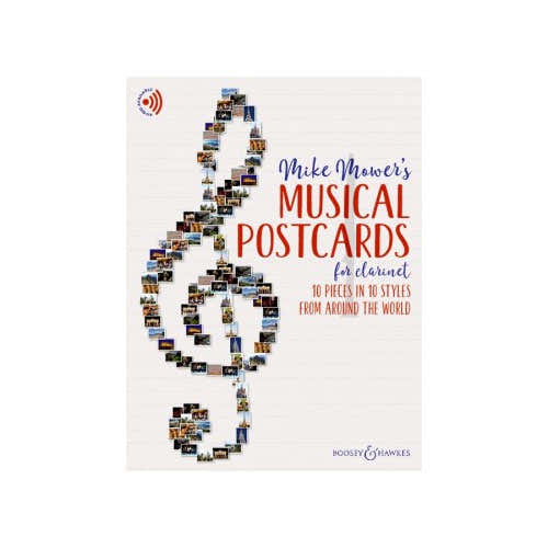 Boosey & Hawkes Mower Mike - Musical Postcards For Clarinet