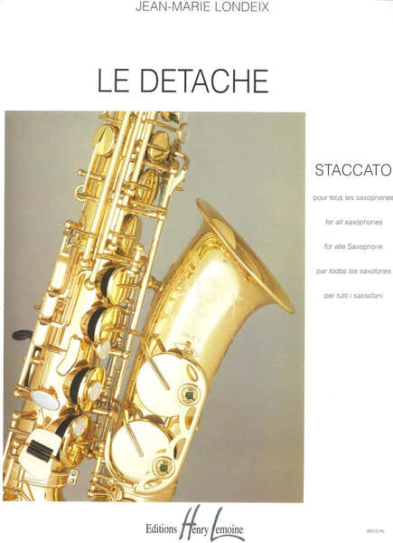 Lemoine Londeix J.M. - Detache (staccato) - Saxophone