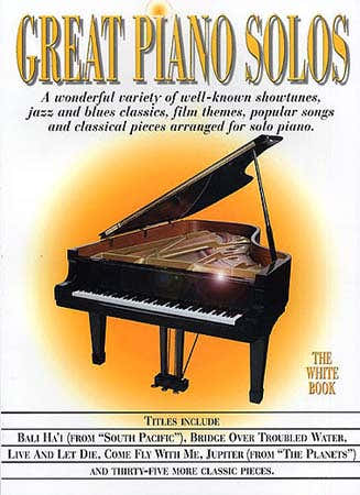 GREAT PIANO SOLOS - BLANC
