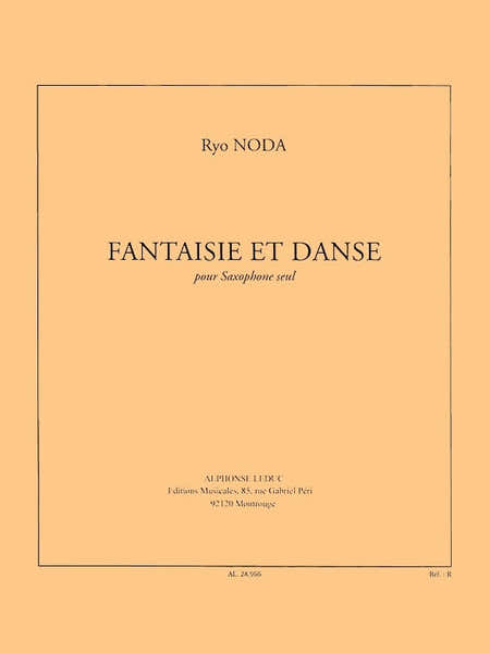 Leduc Ryo Noda: Fantaisie et Danse
