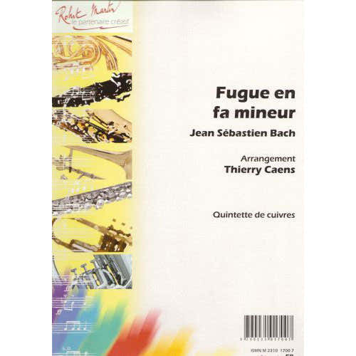 Robert Martin Bach J.S. - Caens T. - Fugue En Fa Mineur
