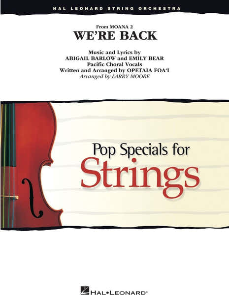 Hal Leonard We're Back