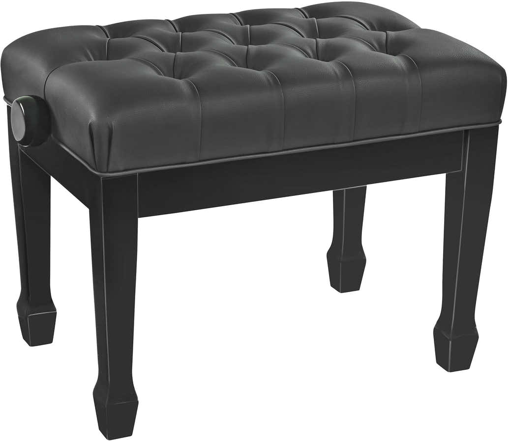 Keyboard bench 13982 Gloss black