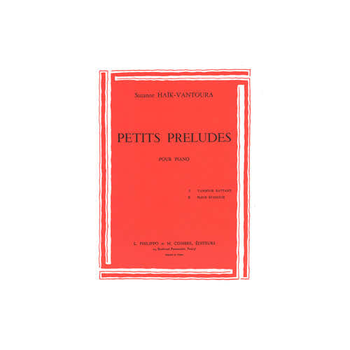 Combre Haikvantoura - Petits Préludes (2 Pièces) - Piano