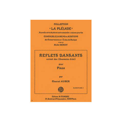 Combre Auber - Reflets Dansants - Piano
