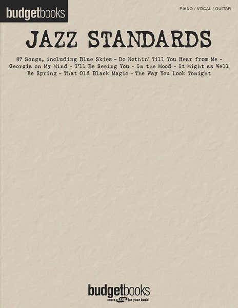 Hal Leonard Budgetbooks: Jazz Standards