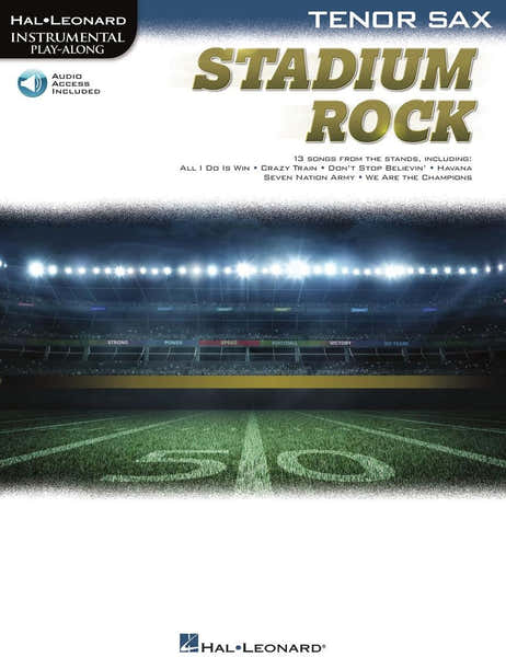 Hal Leonard Stadium Rock for Tenor Sax