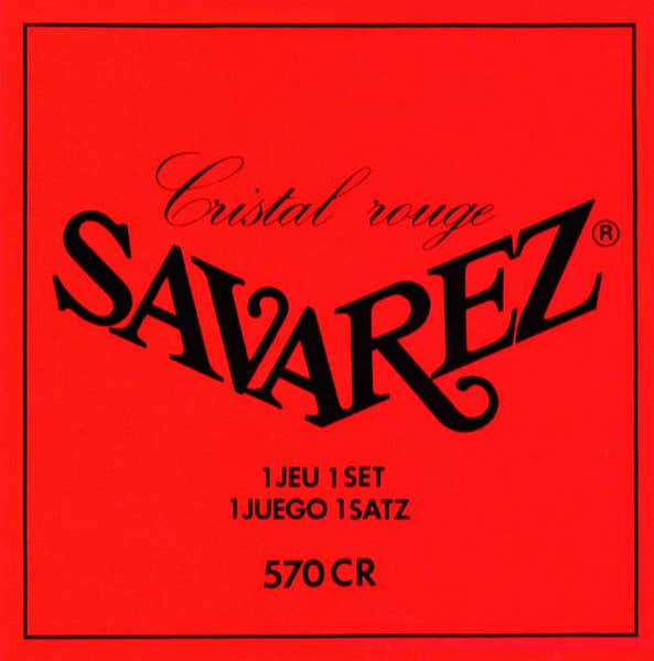 Savarez 570CR CRISTAL RED NORMAL TENSION