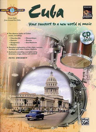 Alfred Publishing Sweeney Pete - Drum Atlas Cuba + CD