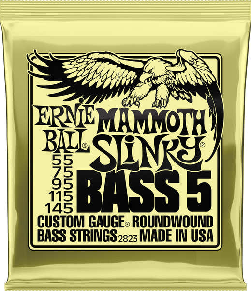 Ernie Ball 2823 Mammoth Slinky Bass 55-145