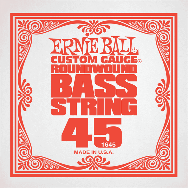 Ernie Ball .045 NICKEL WOUND ELECTRIC BASS STRING SINGLE