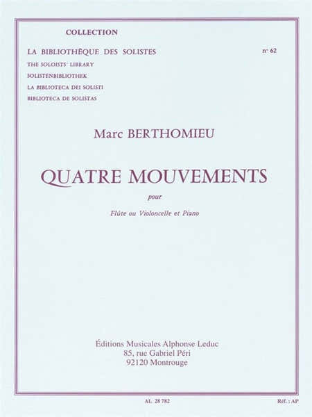 Leduc Marc Berthomieu: Four Mouvements