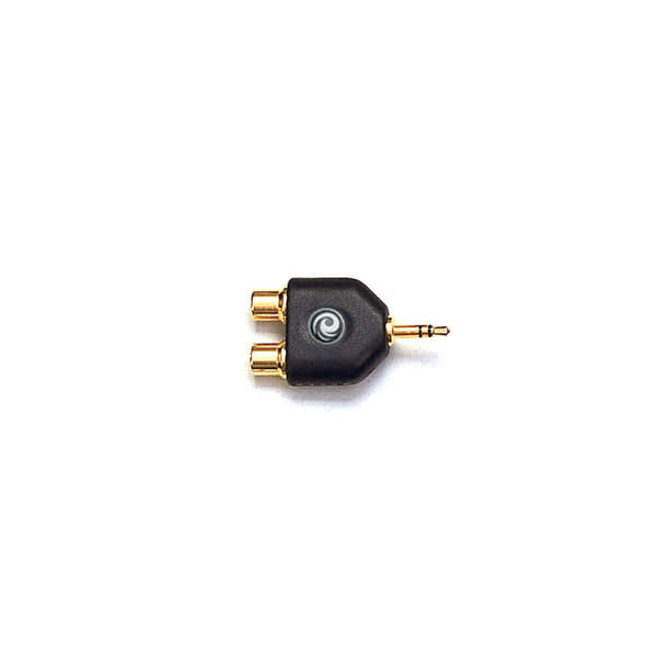 D'ADDARIO 1/8 INCH MALE STEREO TO DUAL RCA FEMALE ADAPTER