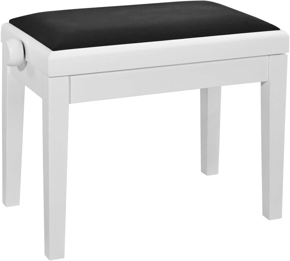 Keyboard bench 13925 Matt white