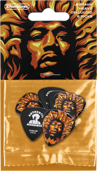Dunlop 6 x Jimi Hendrix Fire