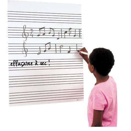 Music Education Board 64,5 X 86 Cm