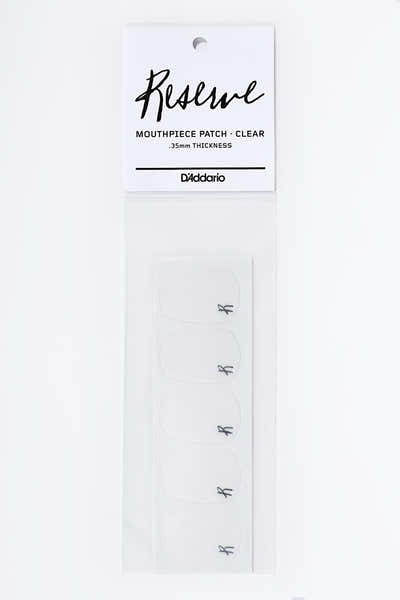 D'addario - Rico RESERVE MOUTHPIECE PATCH CLEAR 5 PACK