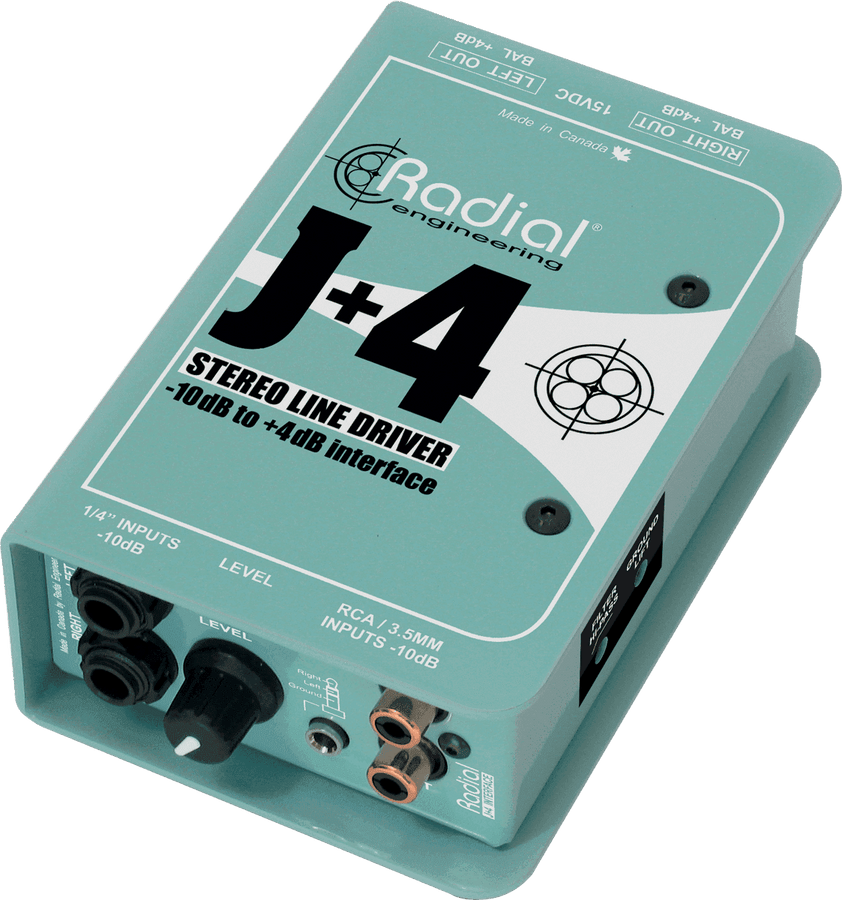 J+4 Active Stereo Converter