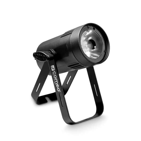 Cameo Q-SPOT 15 W - COMPACT SPOT WITH 15 W WARM WHITE LED BLACK HOUSING