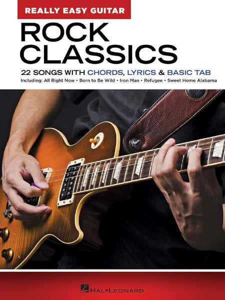 Hal Leonard Rock Classics - Really Easy Guitar Series - Guitare Facile