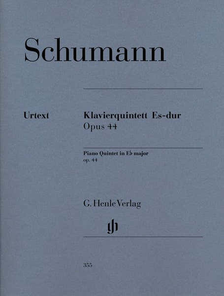 Henle Verlag Schumann R. - Piano Quintet In Eb Major Op. 44