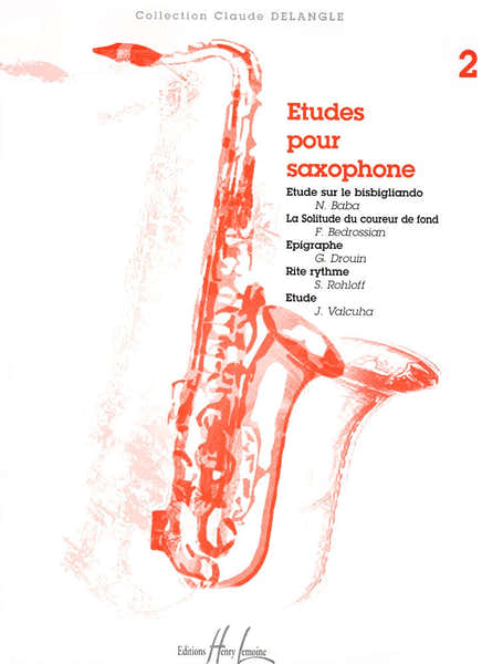 Lemoine Etudes Pour Saxophone Vol.2