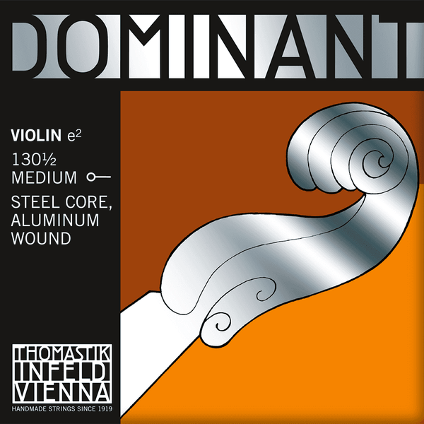 Thomastik 1/2 DOMINANT VIOLIN STRING E 130 MEDIUM TENSION