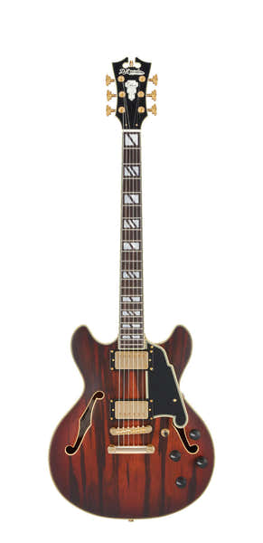 Deluxe Mini DC Satin Brown Burst