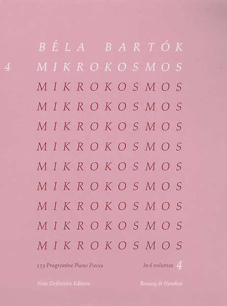 Boosey & Hawkes Bartok Bela - Mikrokosmos Vol.4 - Piano